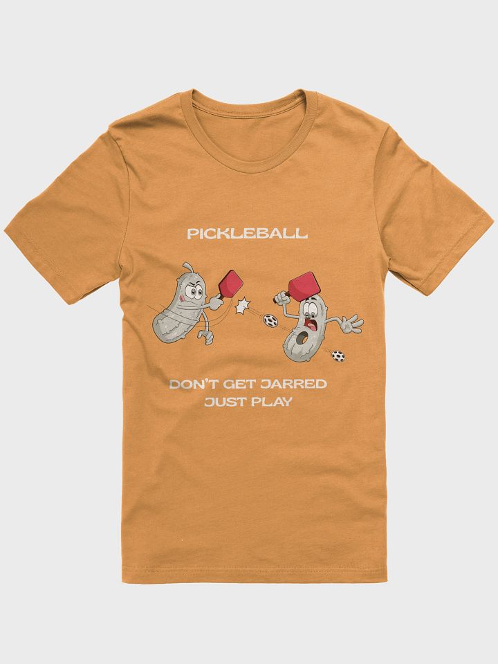 Pickleball Don't Get Jarred Just Play Supersoft T-Shirt product image (5)