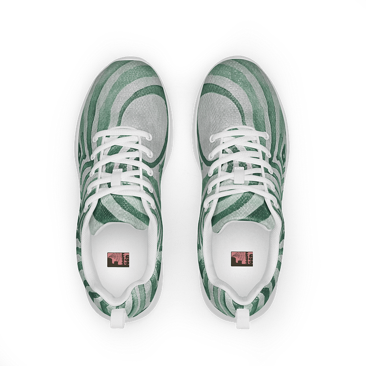 "Green Swirl" Athletic Shoes (Men's) product image (1)