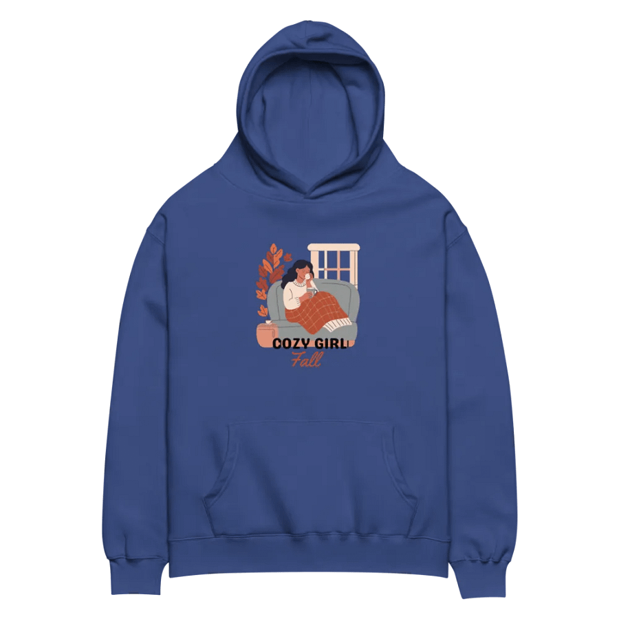 Cozy Girl Hoodie - Blue product image (2)