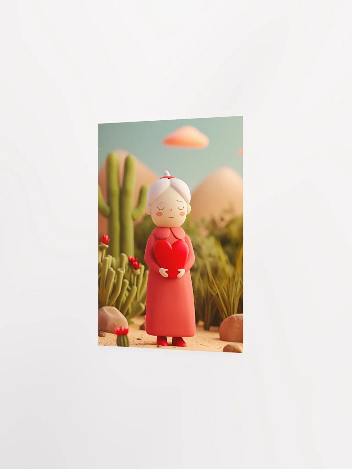 Whimsical Desert Love Poster product image (3)