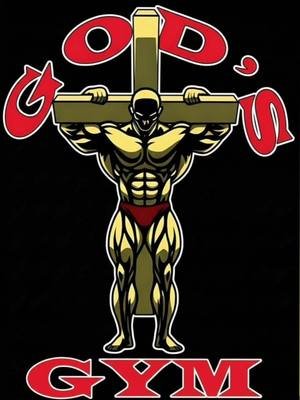 God’s Gym > Gold’s Gym 🙌 #FaithAndFitness #GodsGym #ChristianStreetwear #yhwh 