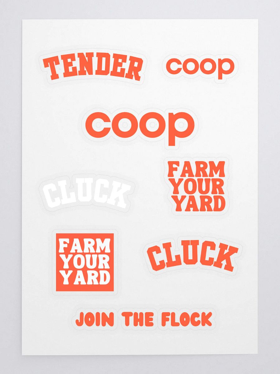 CLUCKTALK Stickers - Multi product image (3)