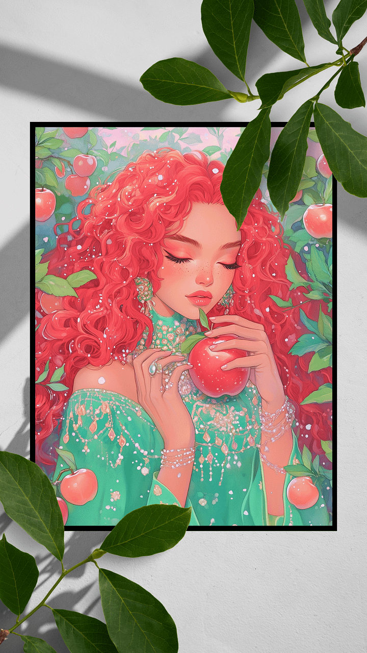 Ruby Frost On Matte Poster Paper product image (1)