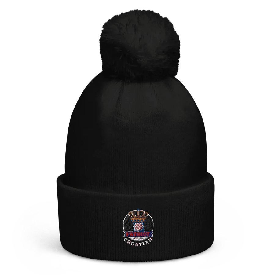 Croatian Patriot Pom-Pom Beanie product image (1)