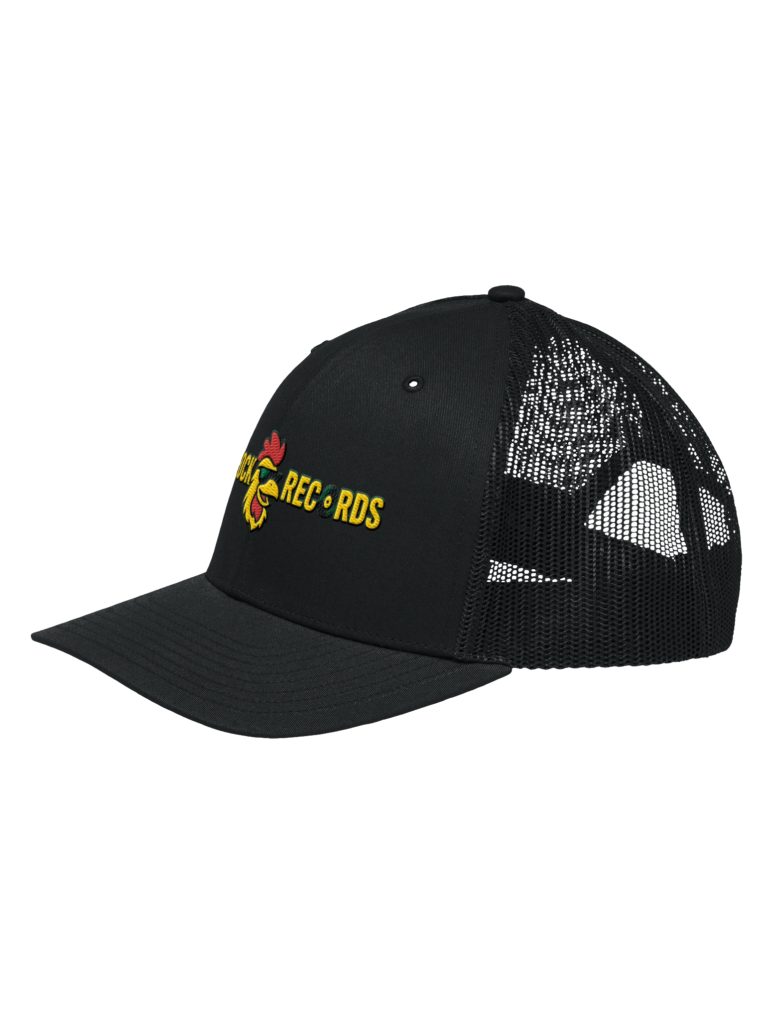Trucock Records Hat, Black product image (2)