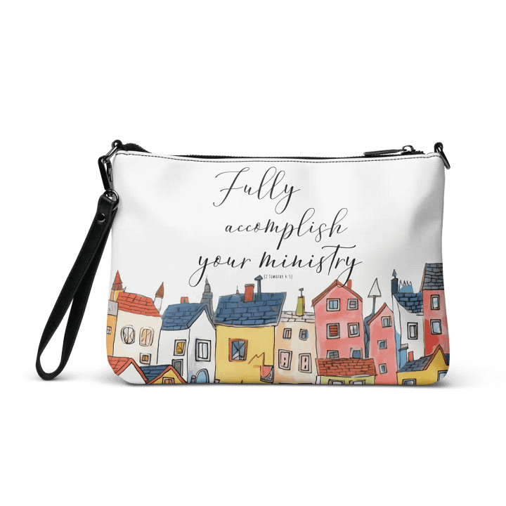 'Fully Accomplish Your Ministry' All-Over Print Crossbody Bag product image (1)