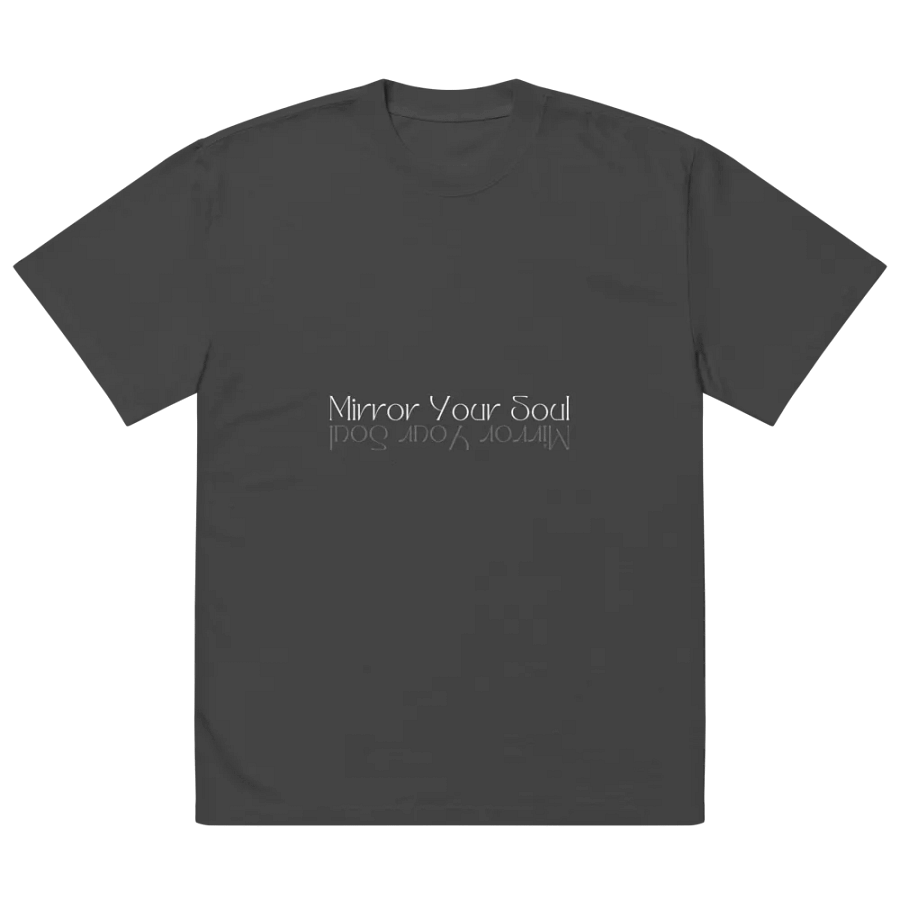 Mirror Your Soul Graphic Tee – Reflective Inspirational Shirt product image (2)