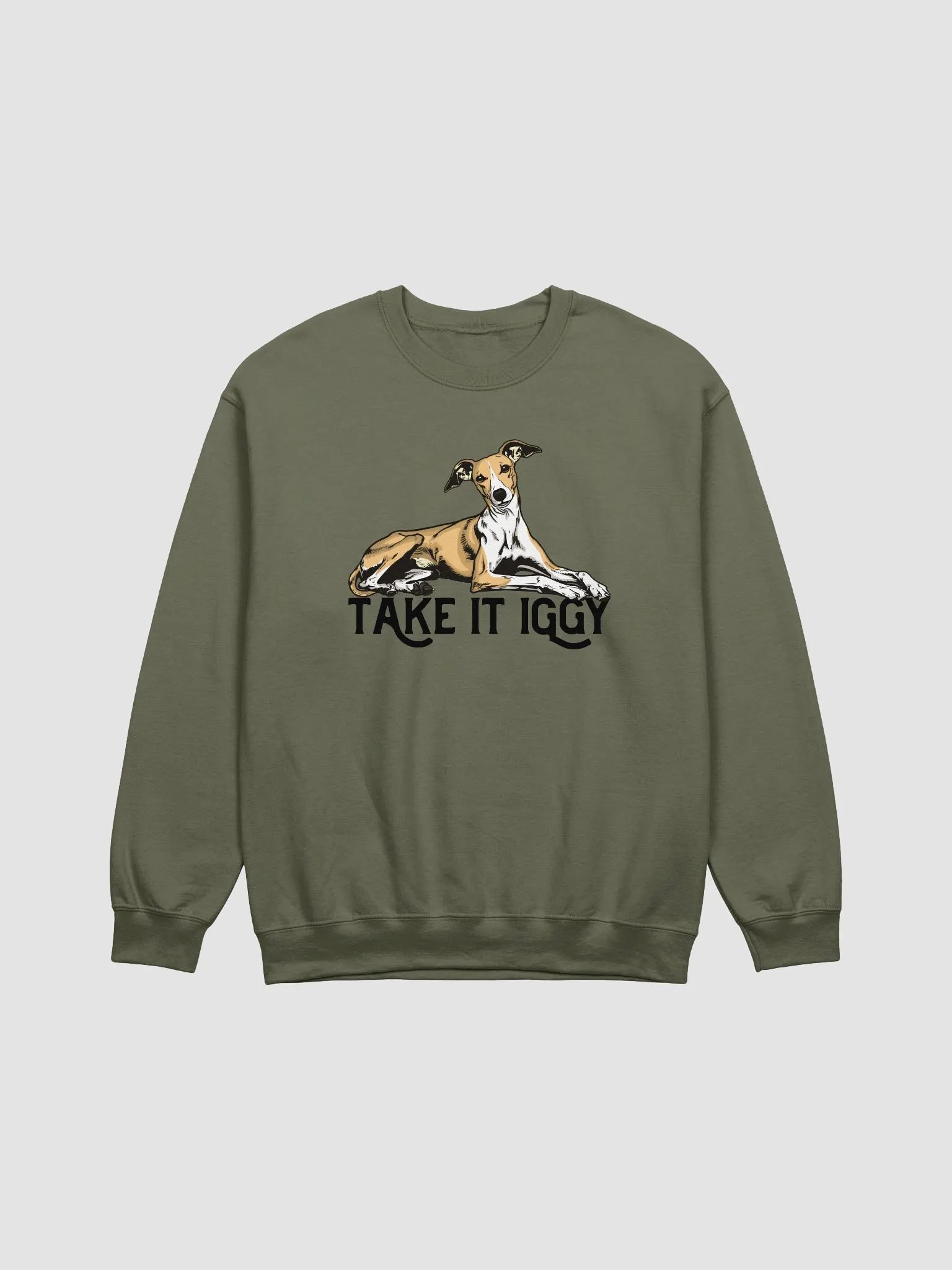 Take It Iggy Sweatshirt of an Italian Greyhound(Fawn) | Funny Shirt for Iggy Paw-rents product image (15)