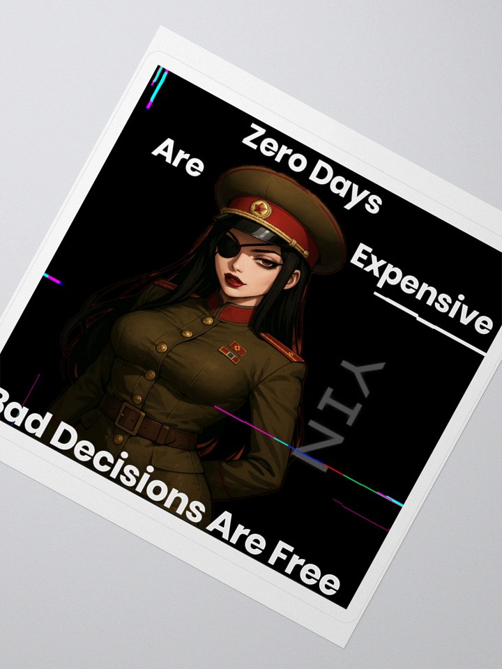 Yin - Bad Decisions - Sticker product image (2)