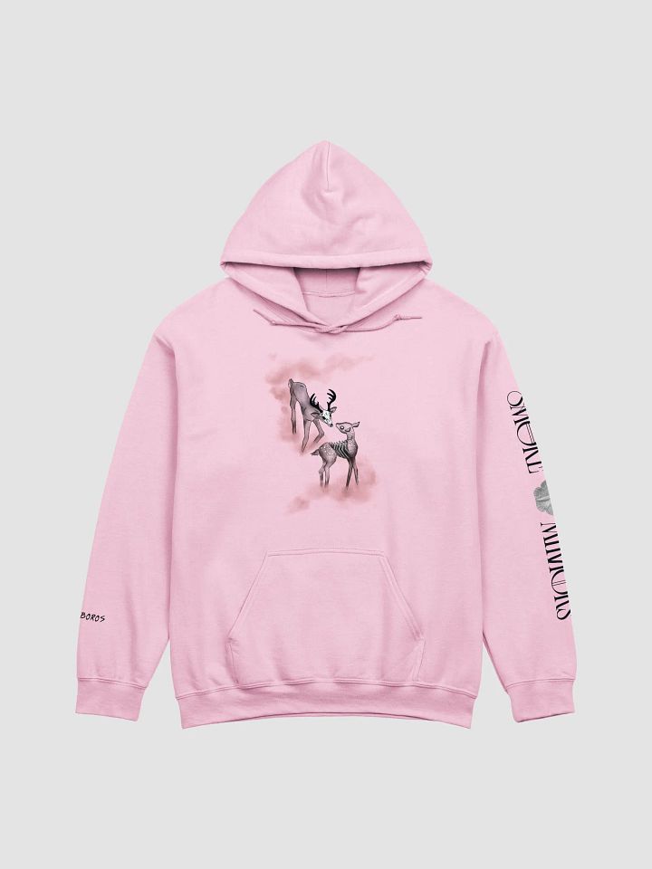 Pink Forest Familiar Guardians - Doe and Stag Hoodie product image (1)