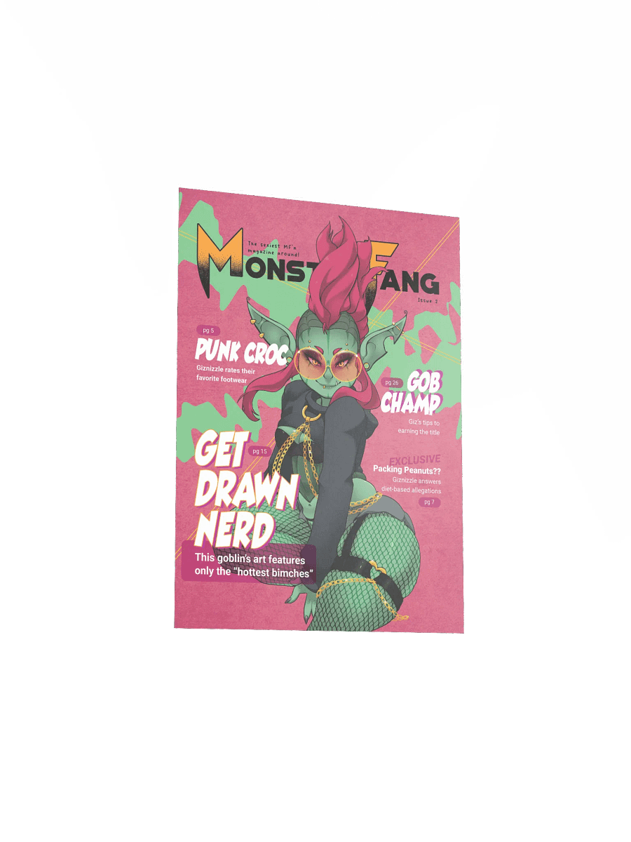 Giz Monster Fang print product image (5)