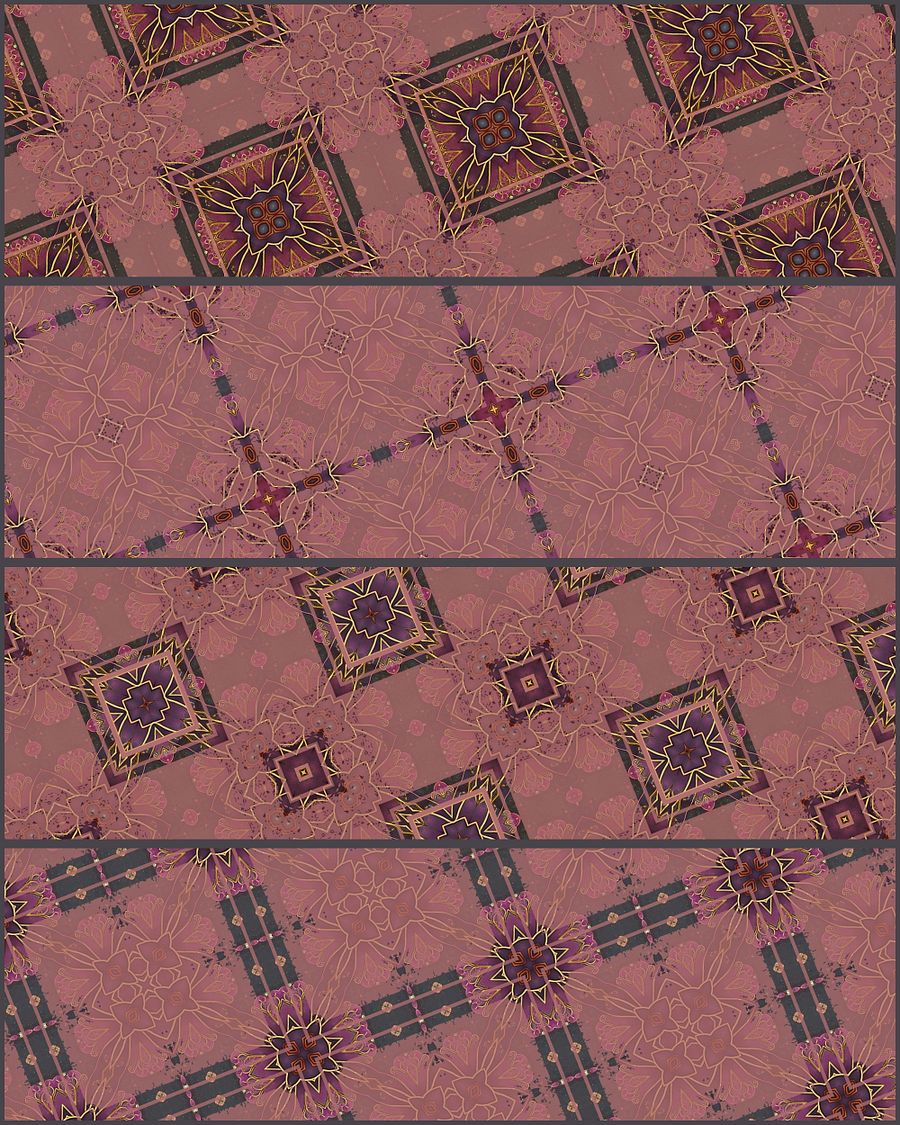 Pink Starflower Digital Paper Pack product image (6)
