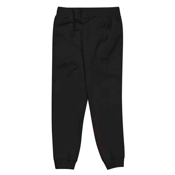 Red Circle Unisex Fleece Joggers product image (7)