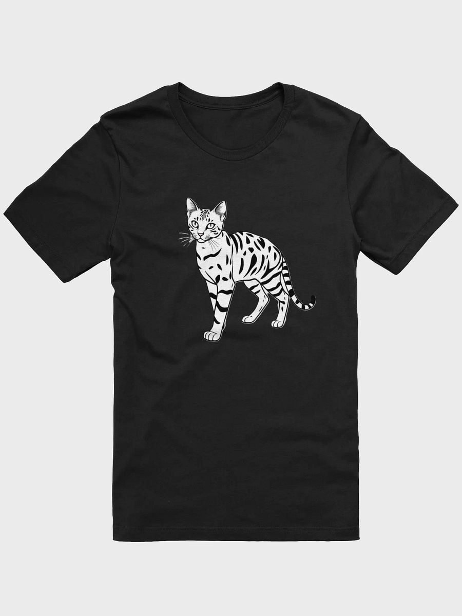 Bengal Cat Art Unisex T-Shirt product image (1)
