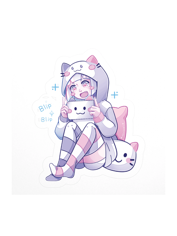 Sticker • CandiCat Gamer Girl • 2024 product image (2)