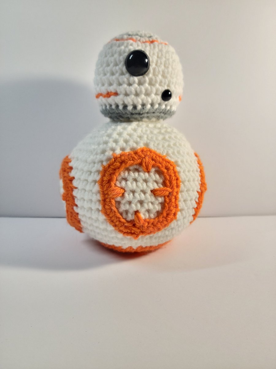 Handmade Amigurumi Robot Stuffed Animal product image (1)