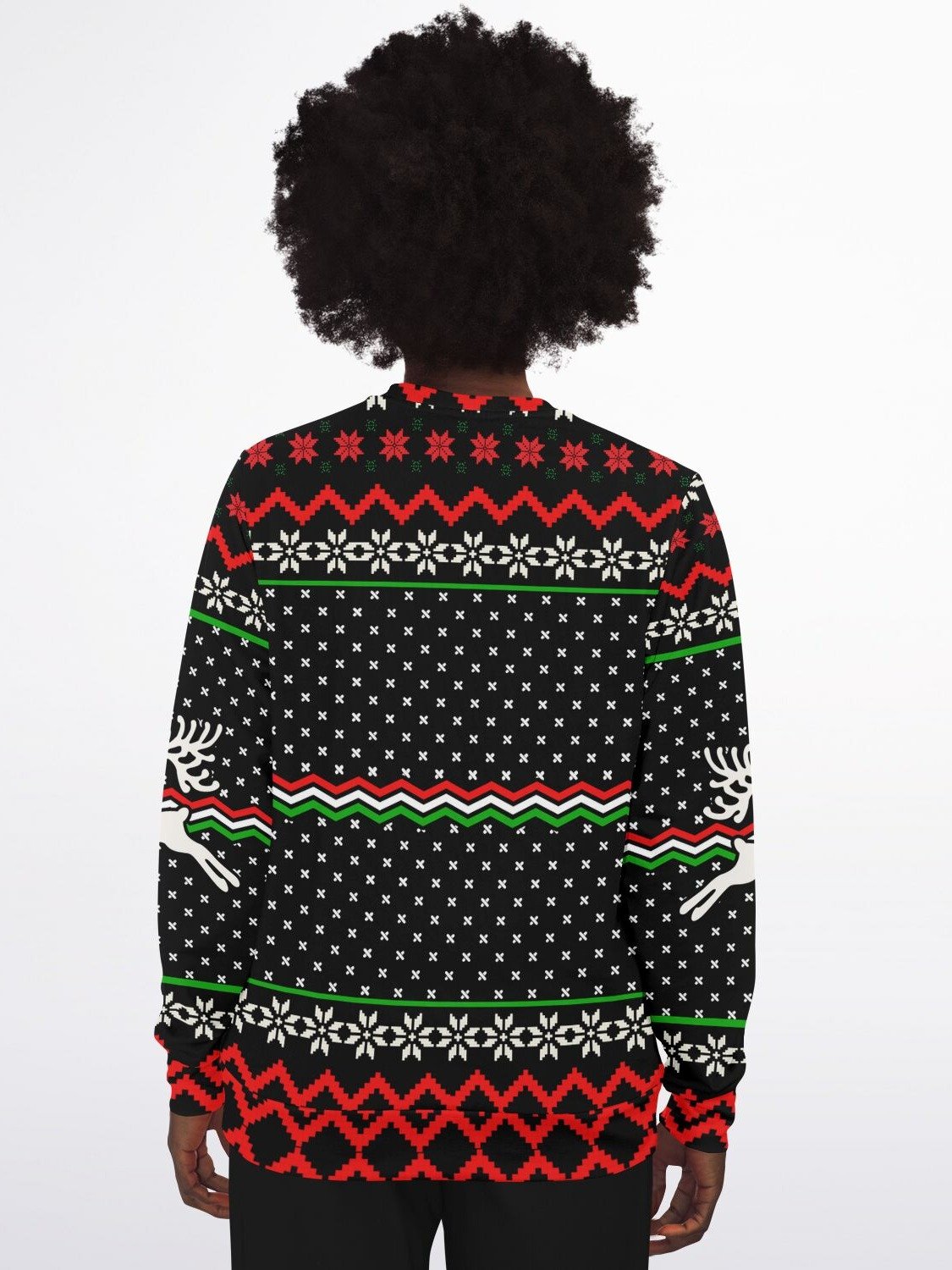 “Santa’s Naughty List Lifetime Member” Funny Christmas Sweatshirt | Naughty List Holiday Jumper | Cheeky Party Outfit | Unisex Xmas Gift product image (8)