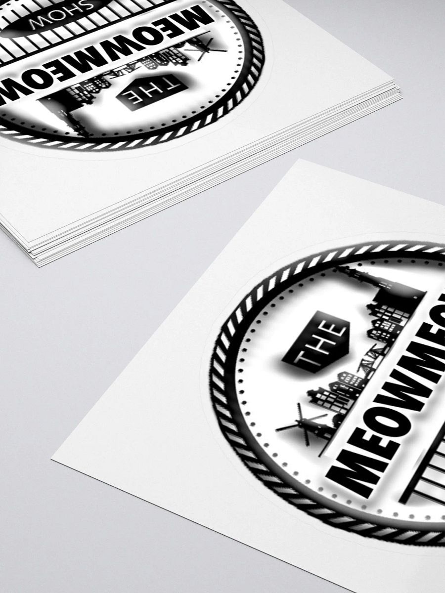 The Meow Meow Show Stickers product image (4)