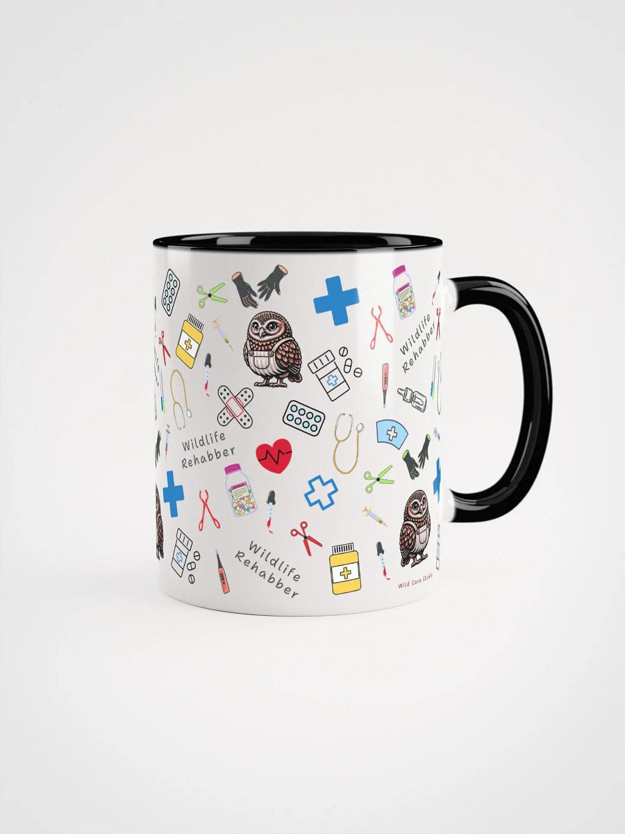 Wildlife Rehabber Morepork Ceramic Mug product image (1)