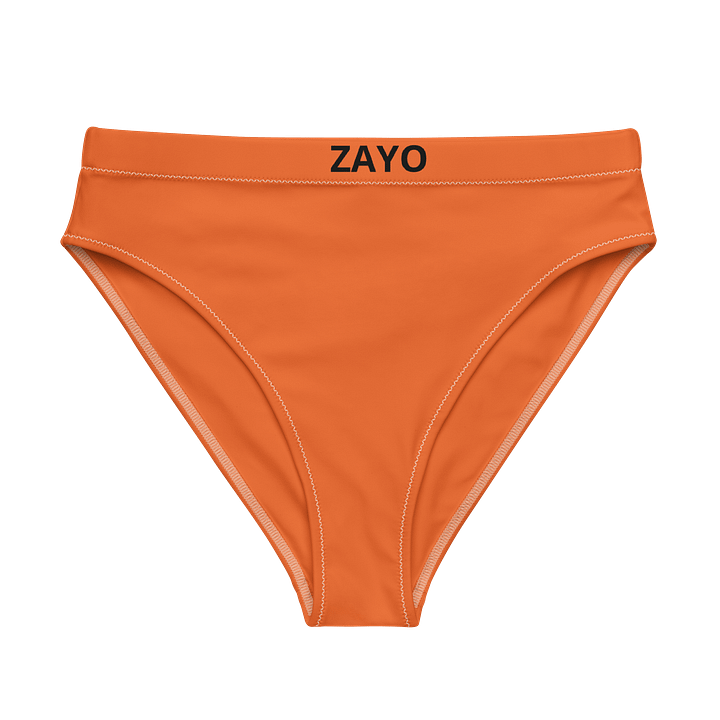 ZAYO Bold Orange All-Over Bikini Bottoms product image (2)