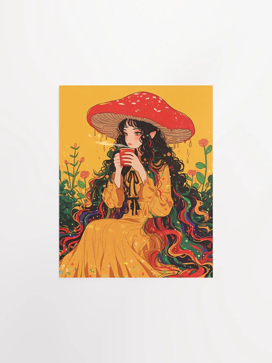 Toadstool Fae on Matte Paper Poster product image (2)