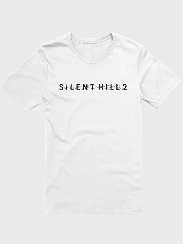 'SILENT HILL 2' Barbed Wire Typography T-Shirt product image (1)