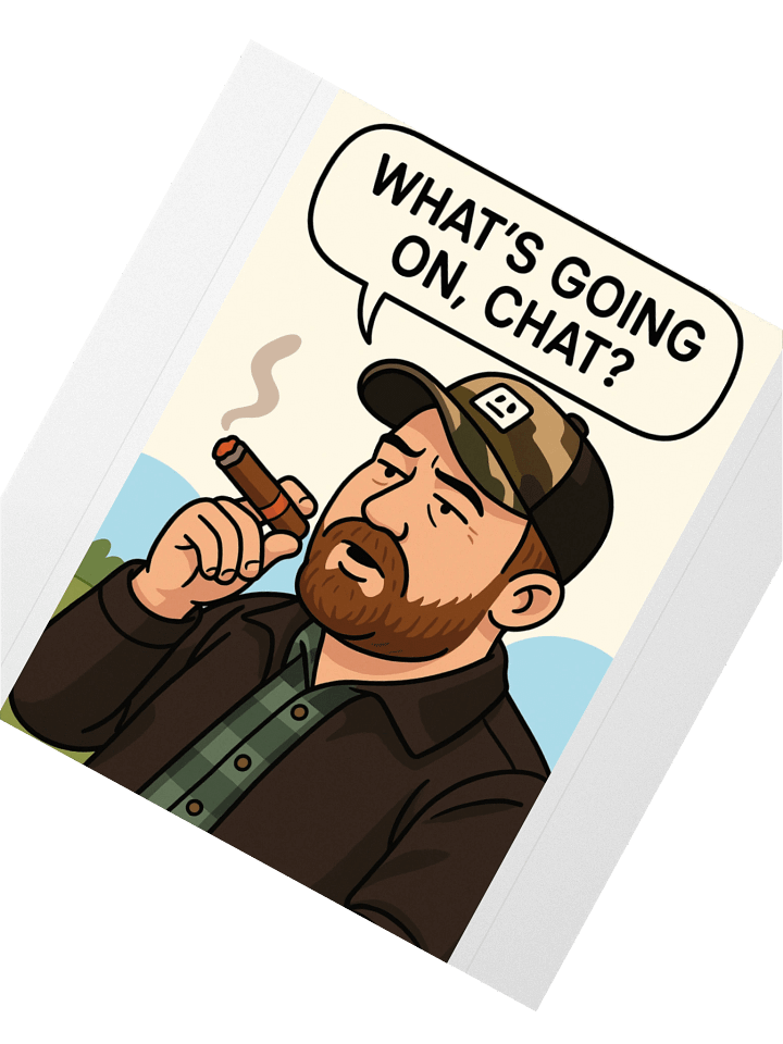 Bearded Chat Sticker Set product image (3)