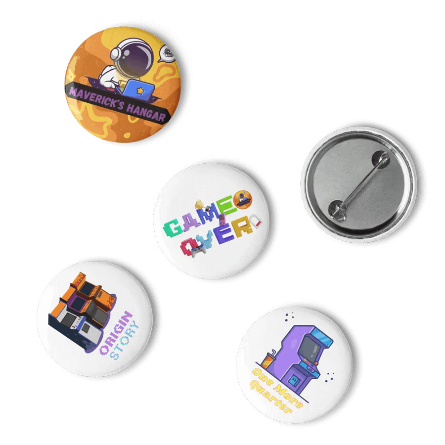 Retro Gaming Pin Set product image (6)