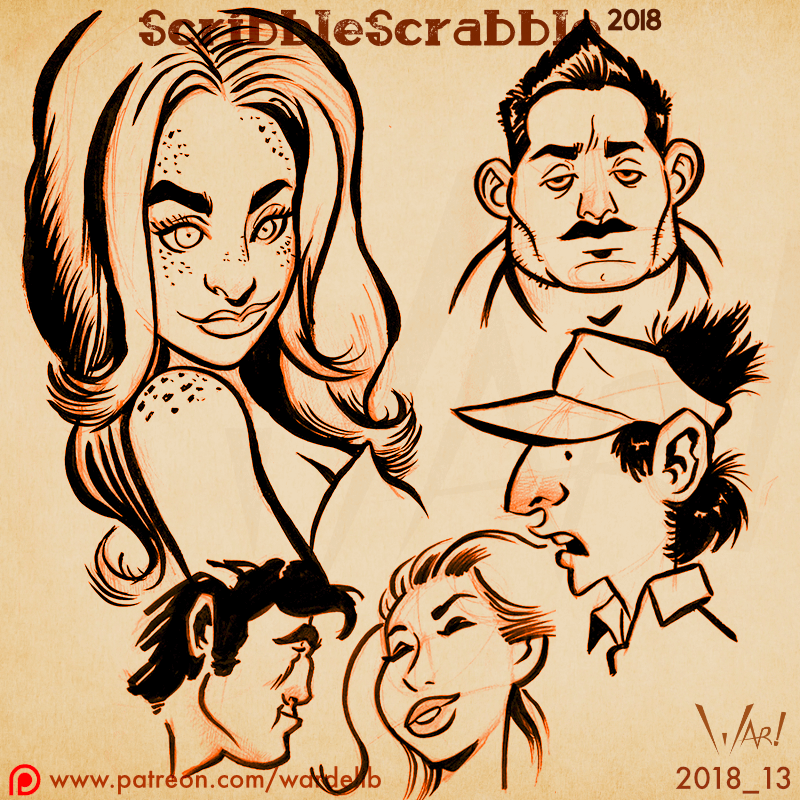 Scribble Scrabble Volume 2 - Collection of Sketches product image (4)