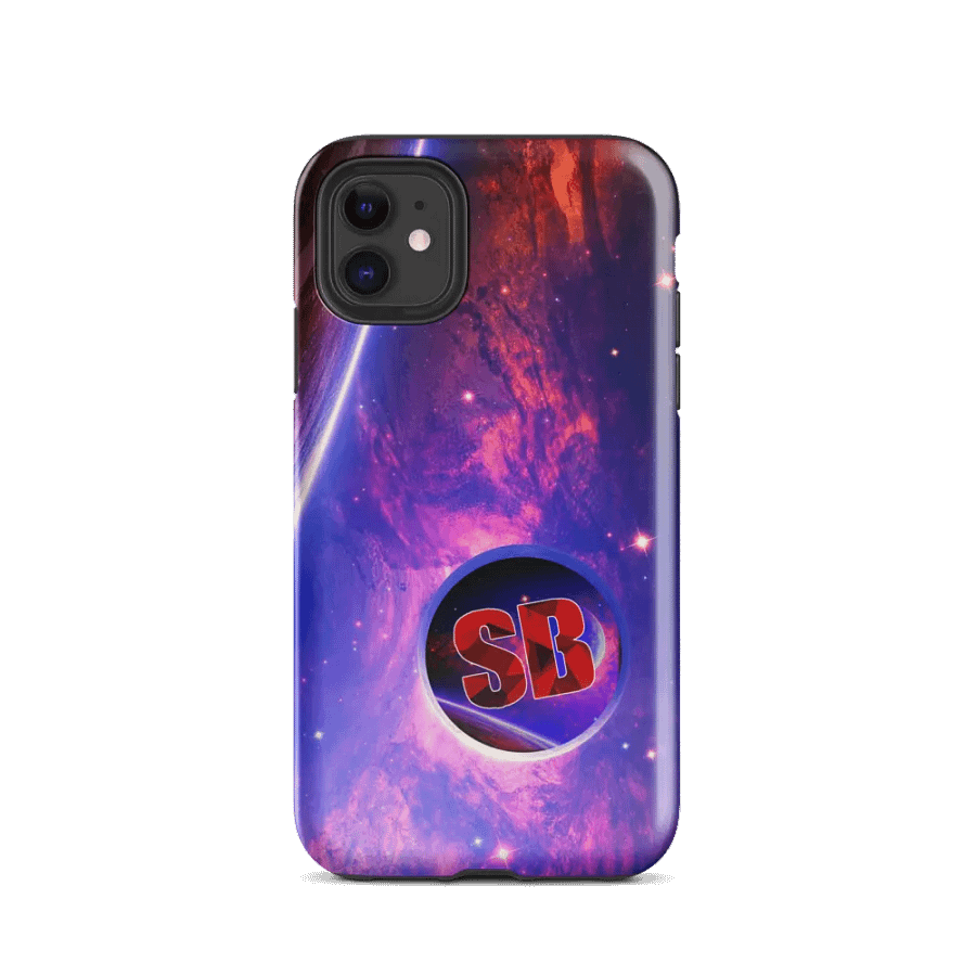 iPhone Tough Case W. Background & Logo product image (2)