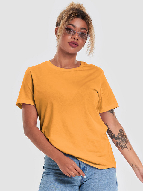 Photo showing Bella+Canvas Women's Supersoft Relaxed-fit T-Shirt