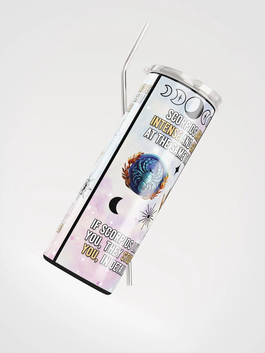 Intense and Chill Scorpio Stainless Steel Tumbler product image (8)