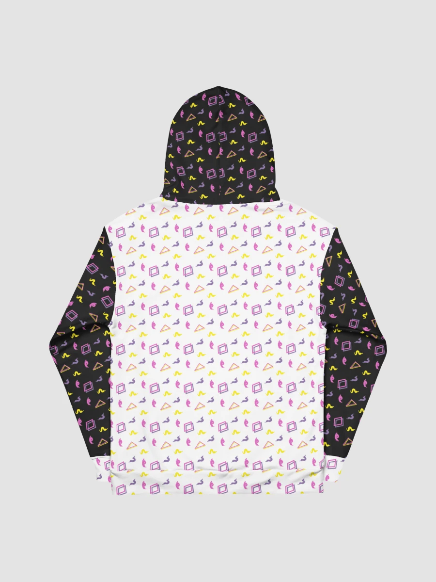 Worm Party black and white hoodie product image (3)
