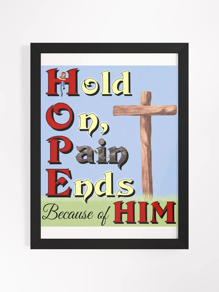 H.O.P.E. Framed Poster product image (1)