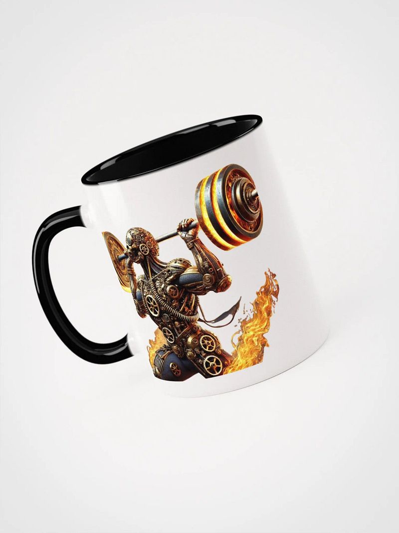 Iron Titan Steampunk Mug with Accents