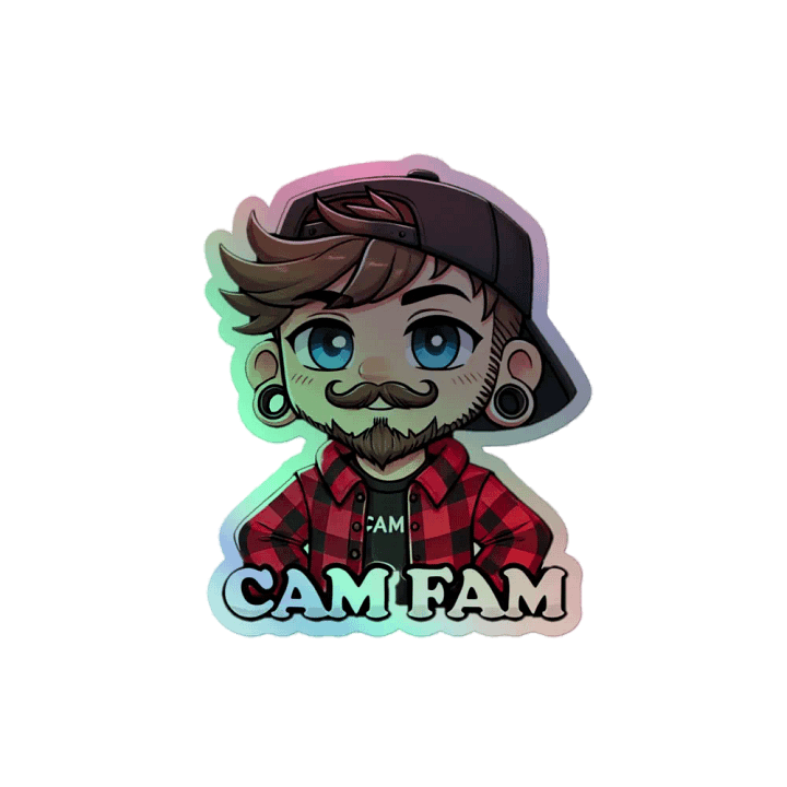 CamFam Holo Sticker product image (2)