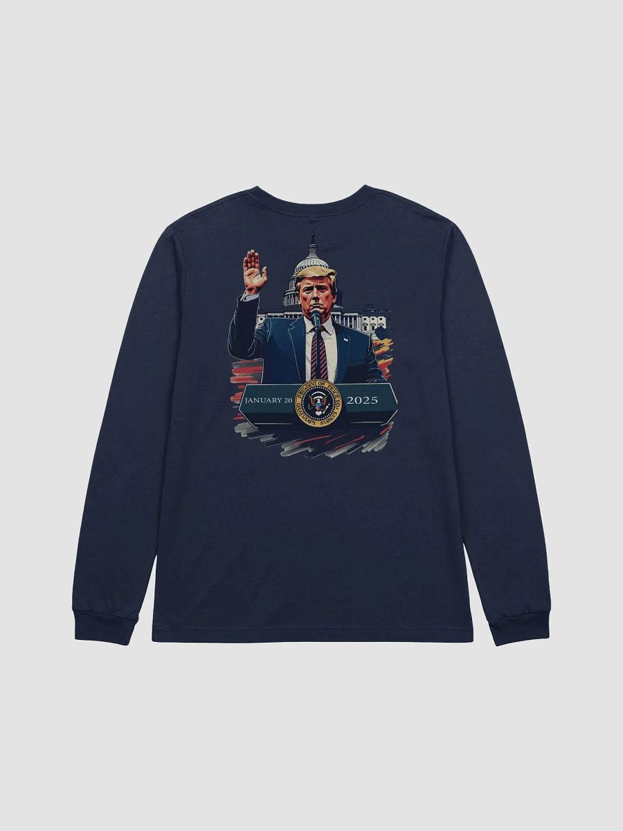Inauguration Day 2025 Illustrated Long Sleeve Tee product image (2)