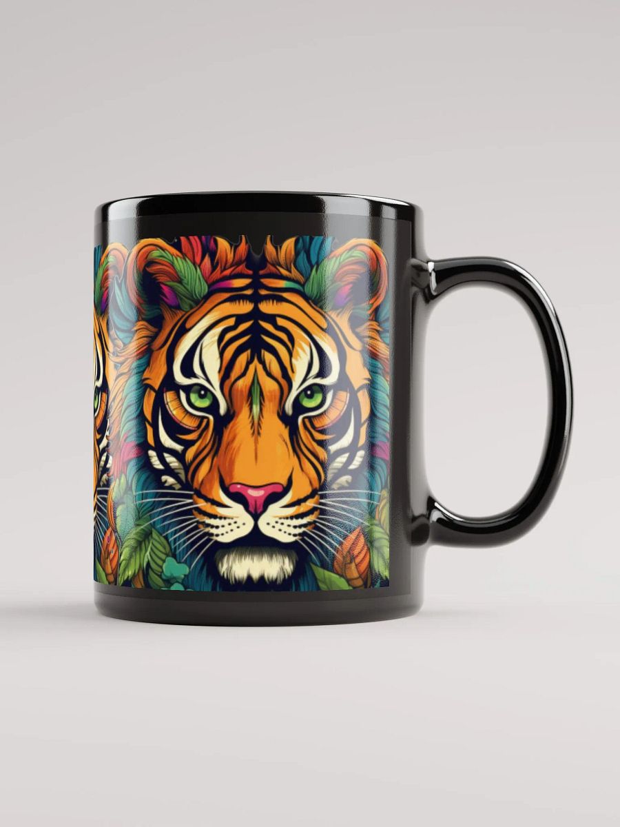 "Tiger Trio Vivid Mug – Bold Wildlife Coffee Cup with Striking Tiger Design!" product image (3)