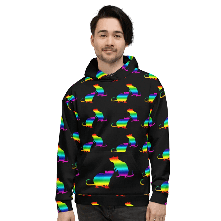 rainbow rats hoody product image (1)
