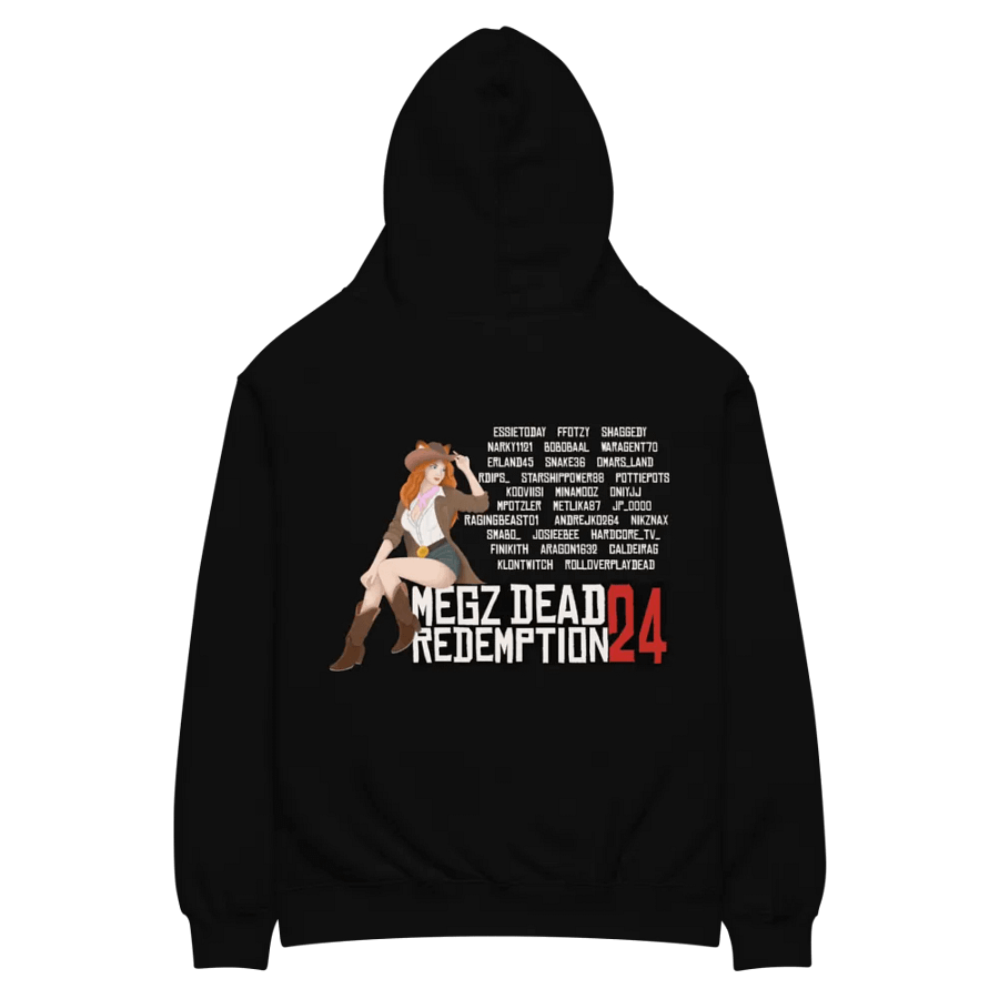 Megz Dead Redemption 24 Hoodie - Black product image (2)