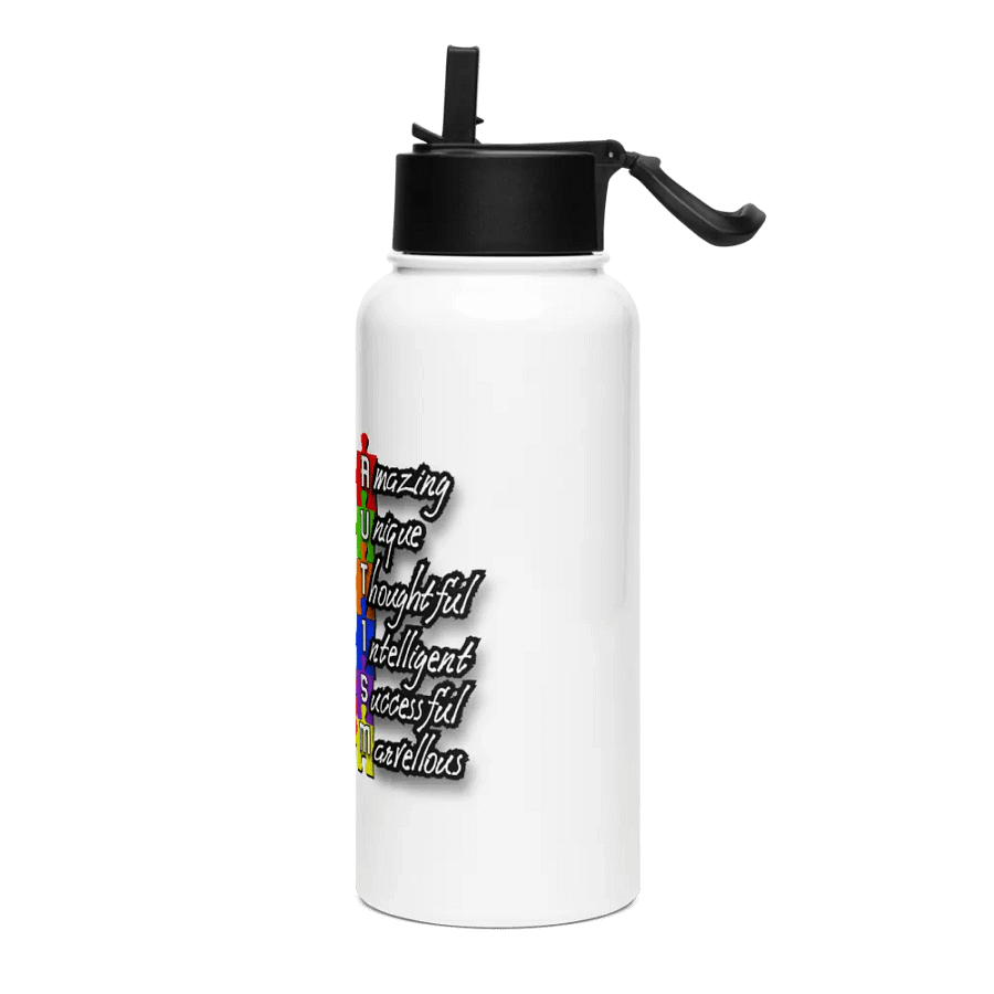 Autism Awareness - Stainless Steel Sports Water Bottle product image (3)