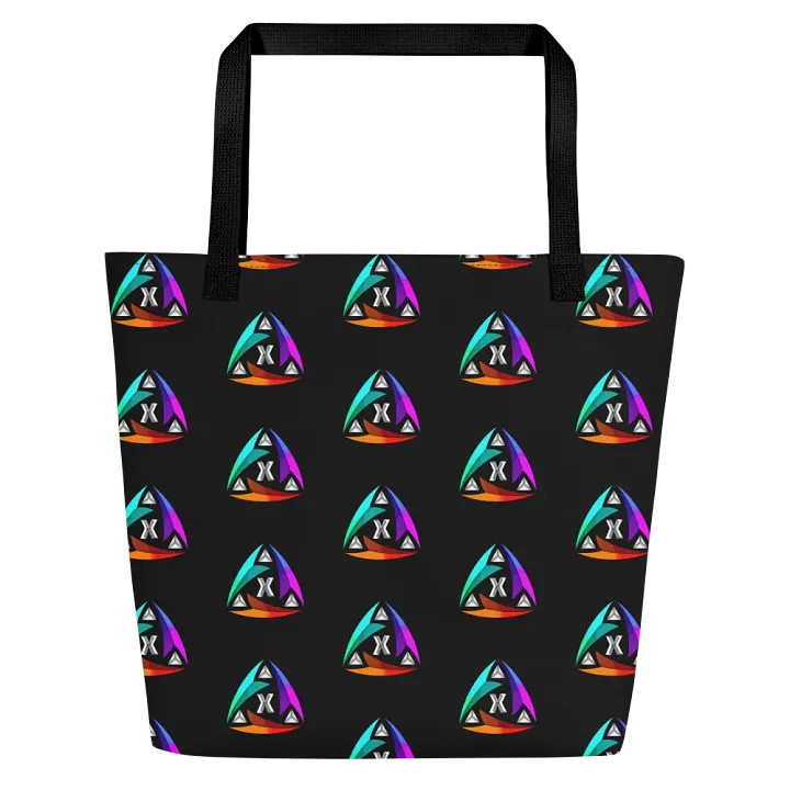 PriismX Patterned Black Tote product image (1)