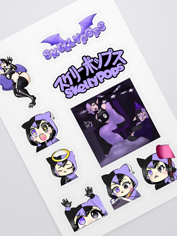 Skelly Sticker Page product image (1)