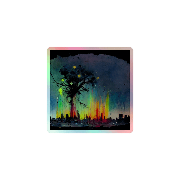 Ethereal Tree Holographic Sticker Set product image (1)