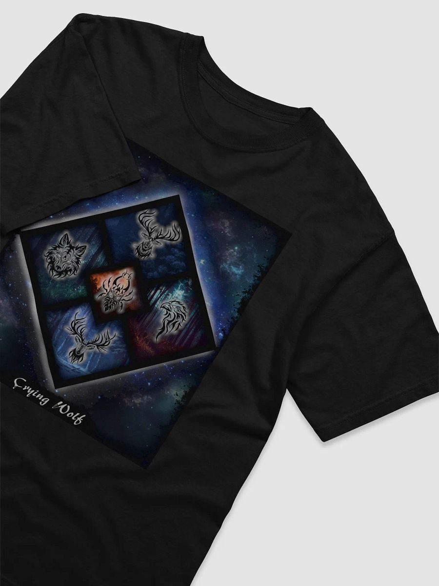 Crying Wolf Galaxy Shirt product image (3)