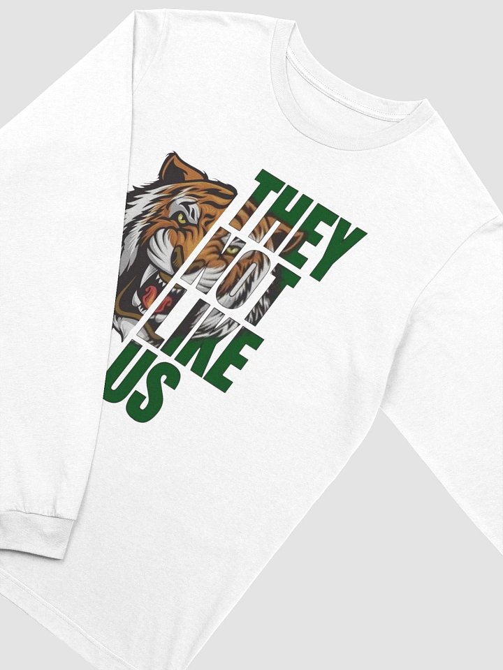 Fierce Tiger Statement Long Sleeve T-Shirt product image (2)