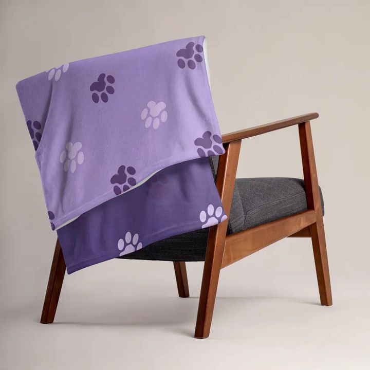 Paw Print Blanket product image (2)