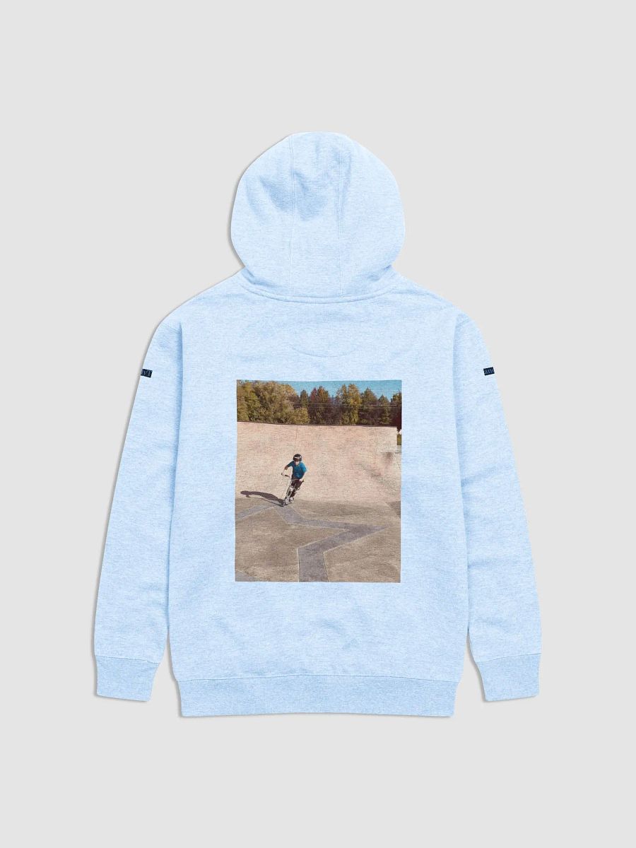 light-blue scooter hoodie product image (2)