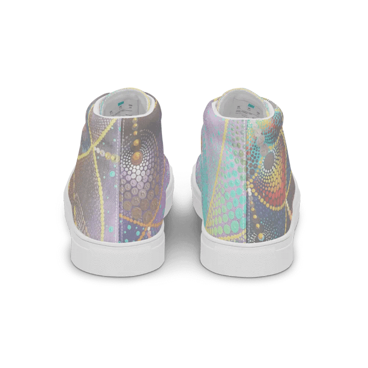 Sanatana Mandala pastell High Top Canvas product image (2)