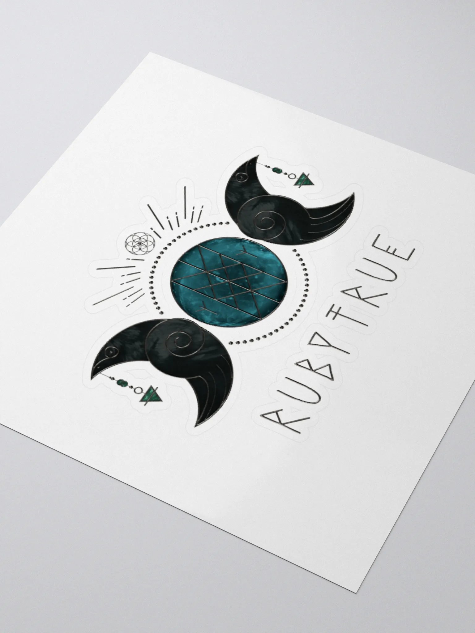 Ruby True Kiss cut stickers product image (8)